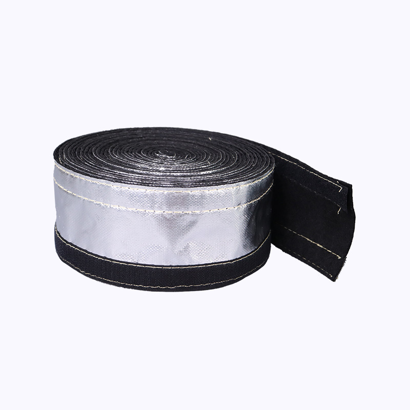Lengan selimut aluminium foil dengan velcro
